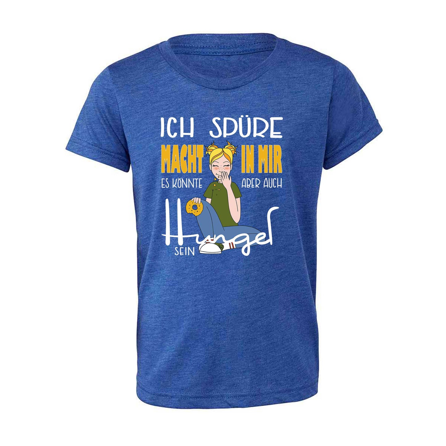 Kinder T-Shirt "Macht" (royal)