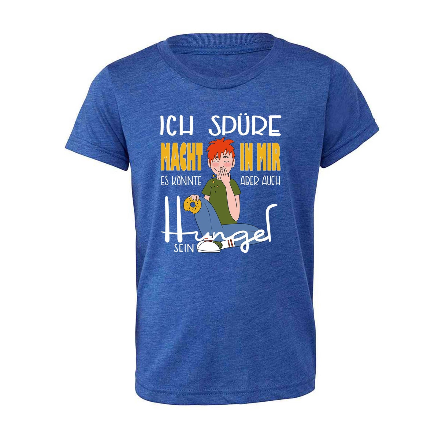 Kinder T-Shirt "Macht" (royal)