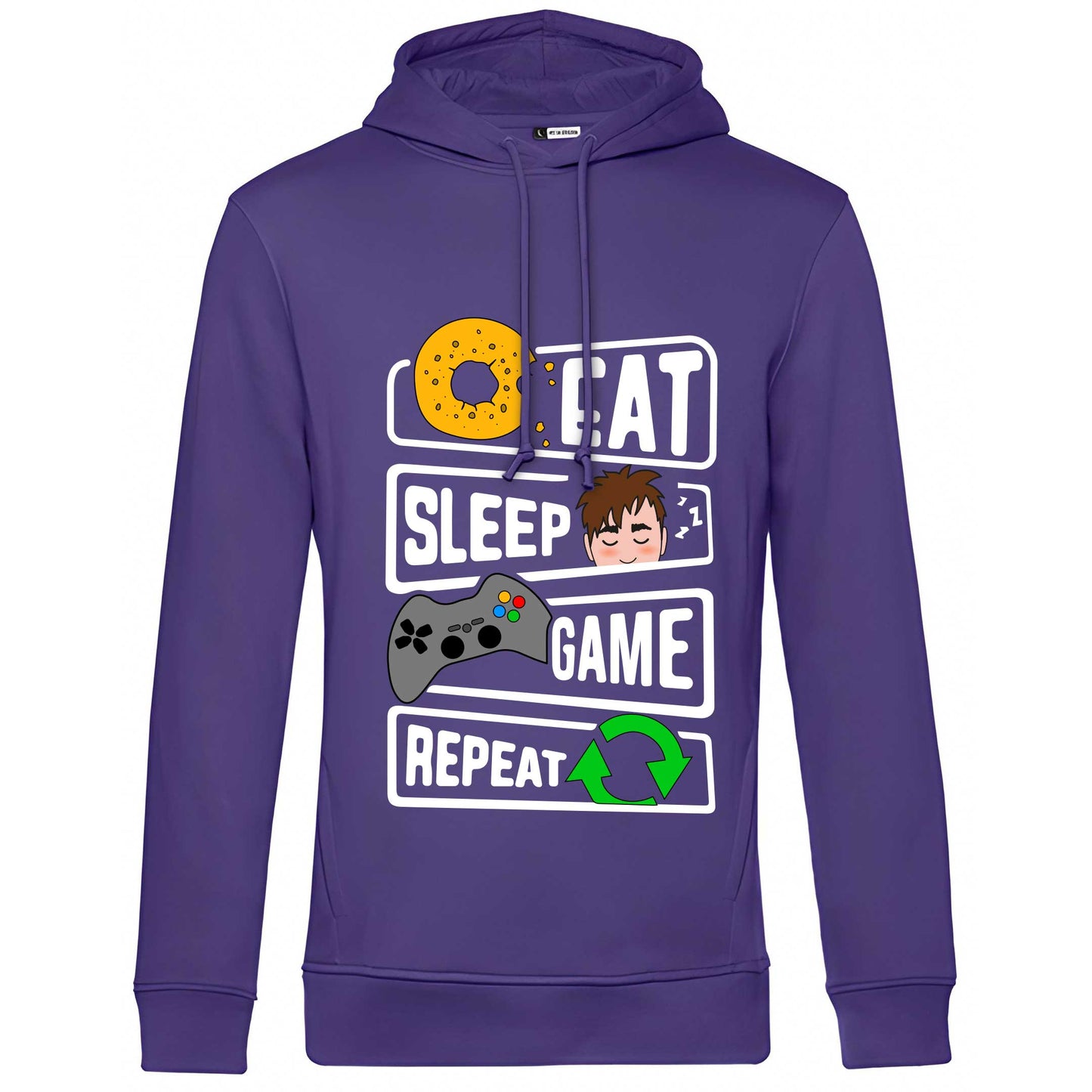Hoody "Gamer" (lila)