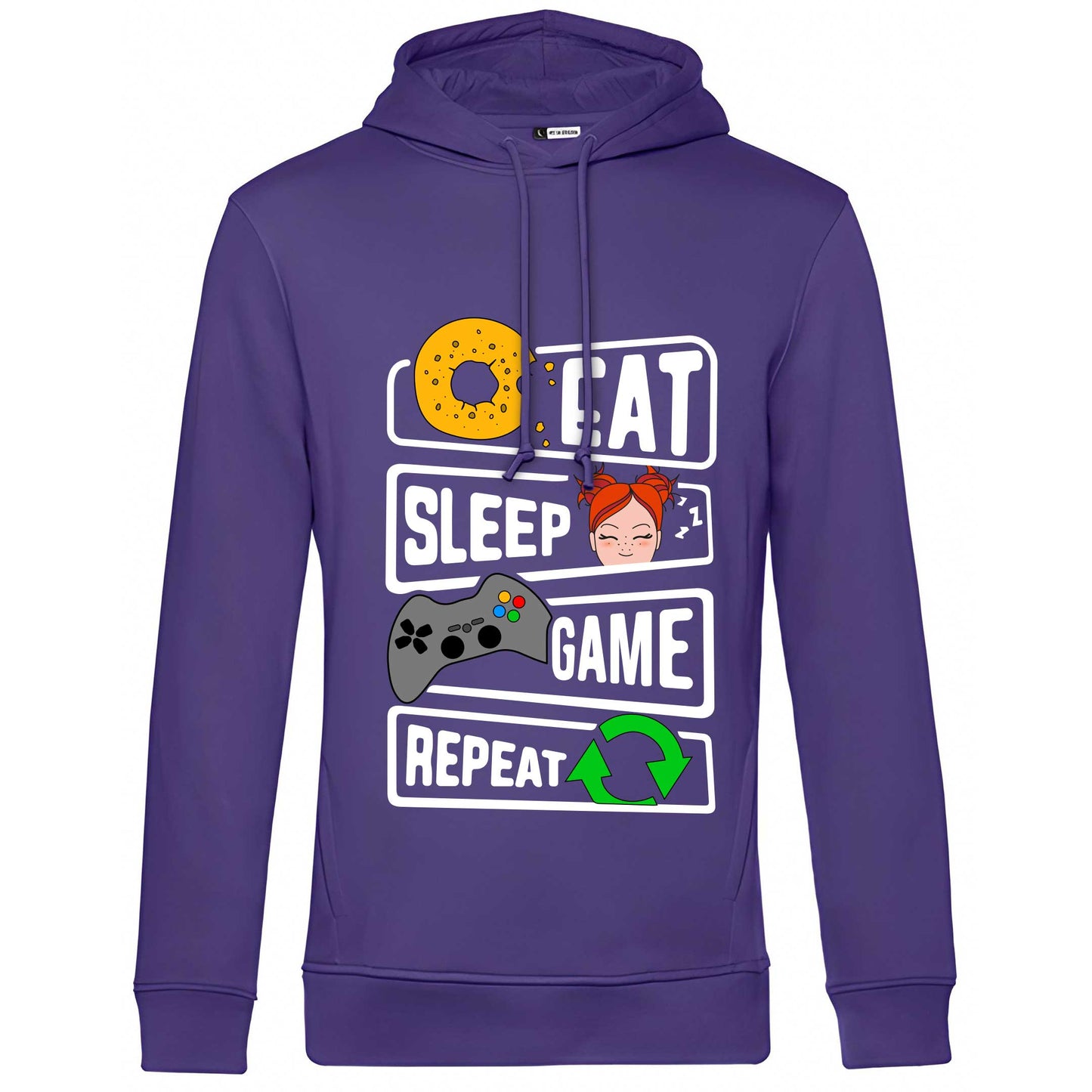 Hoody "Gamer" (lila)