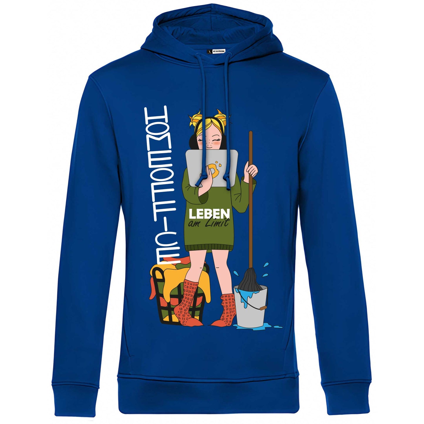 Hoody "Home Office" (royal)