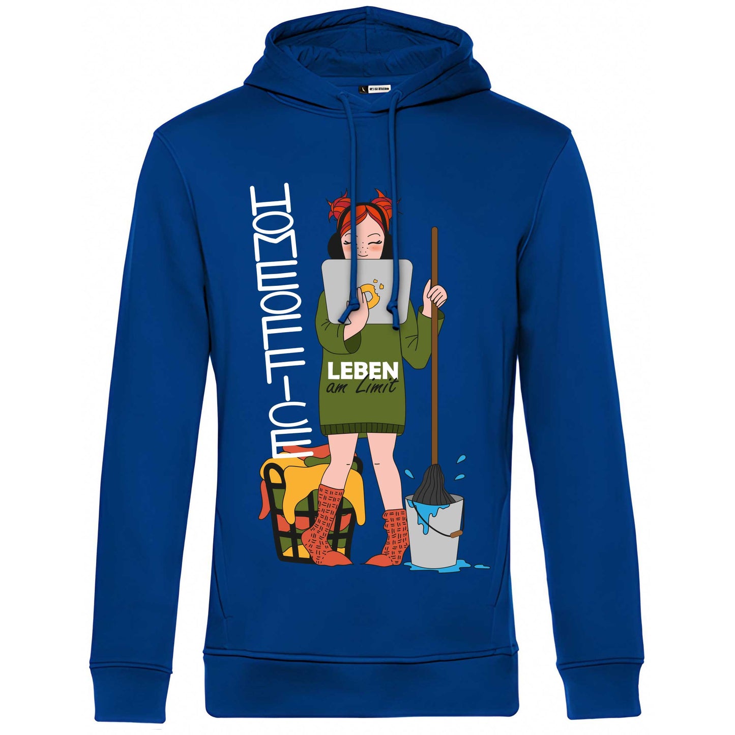 Hoody "Home Office" (royal)