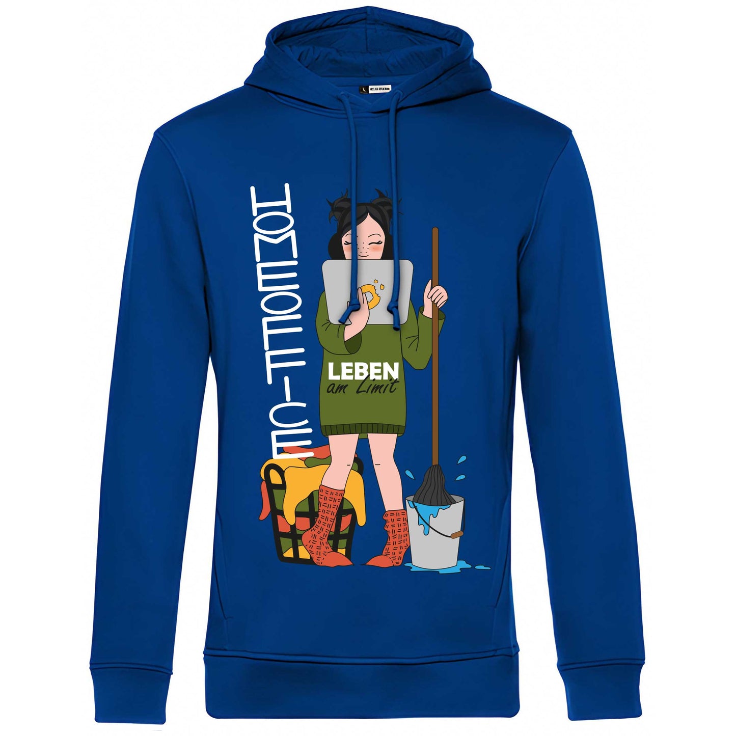 Hoody "Home Office" (royal)