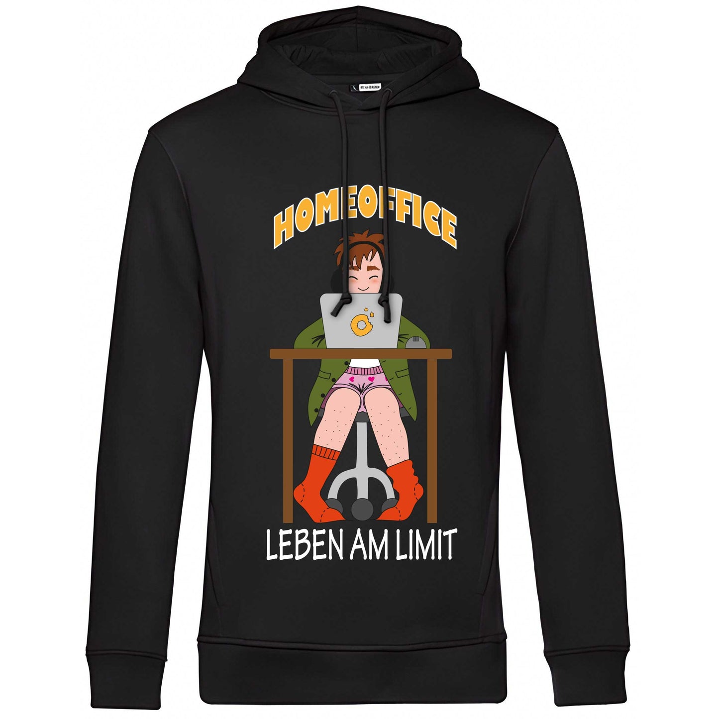 Hoody "Home Office" (schwarz)