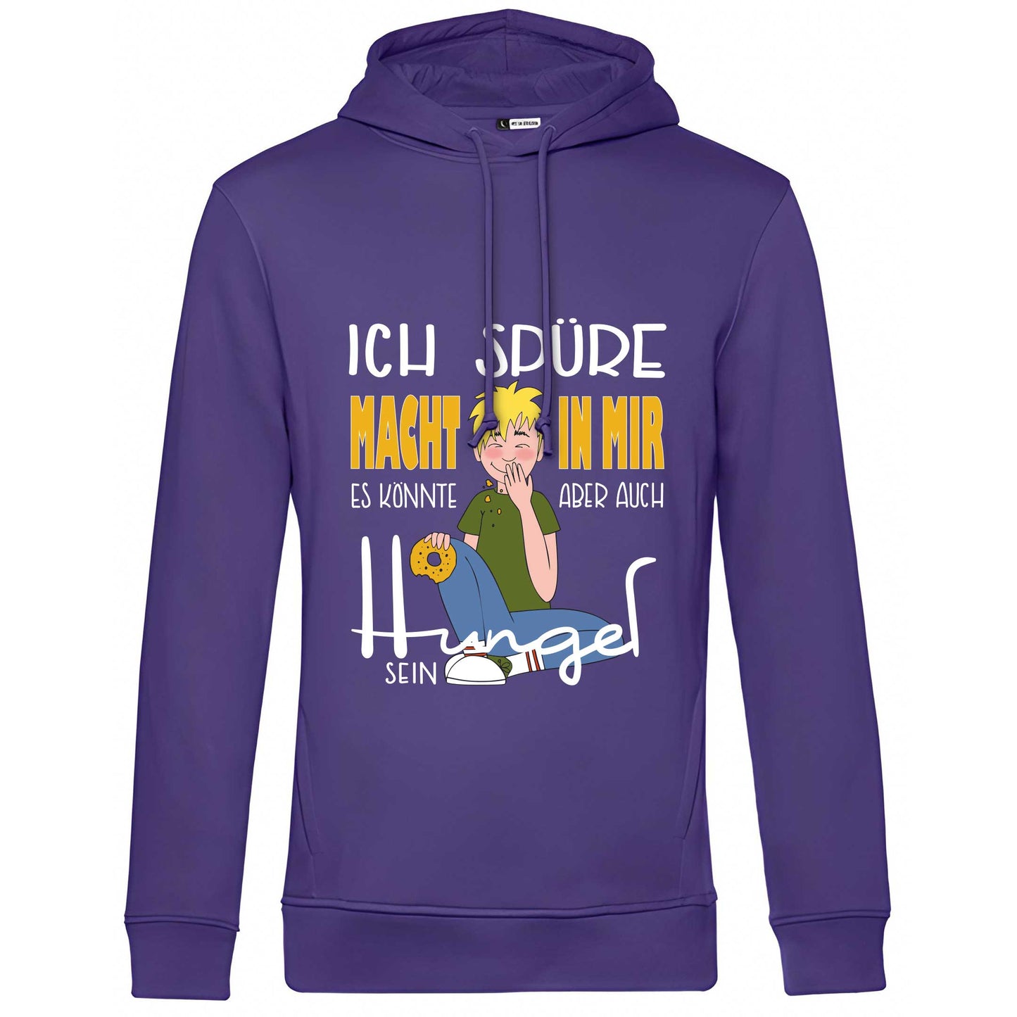Hoody "Macht" (lila)
