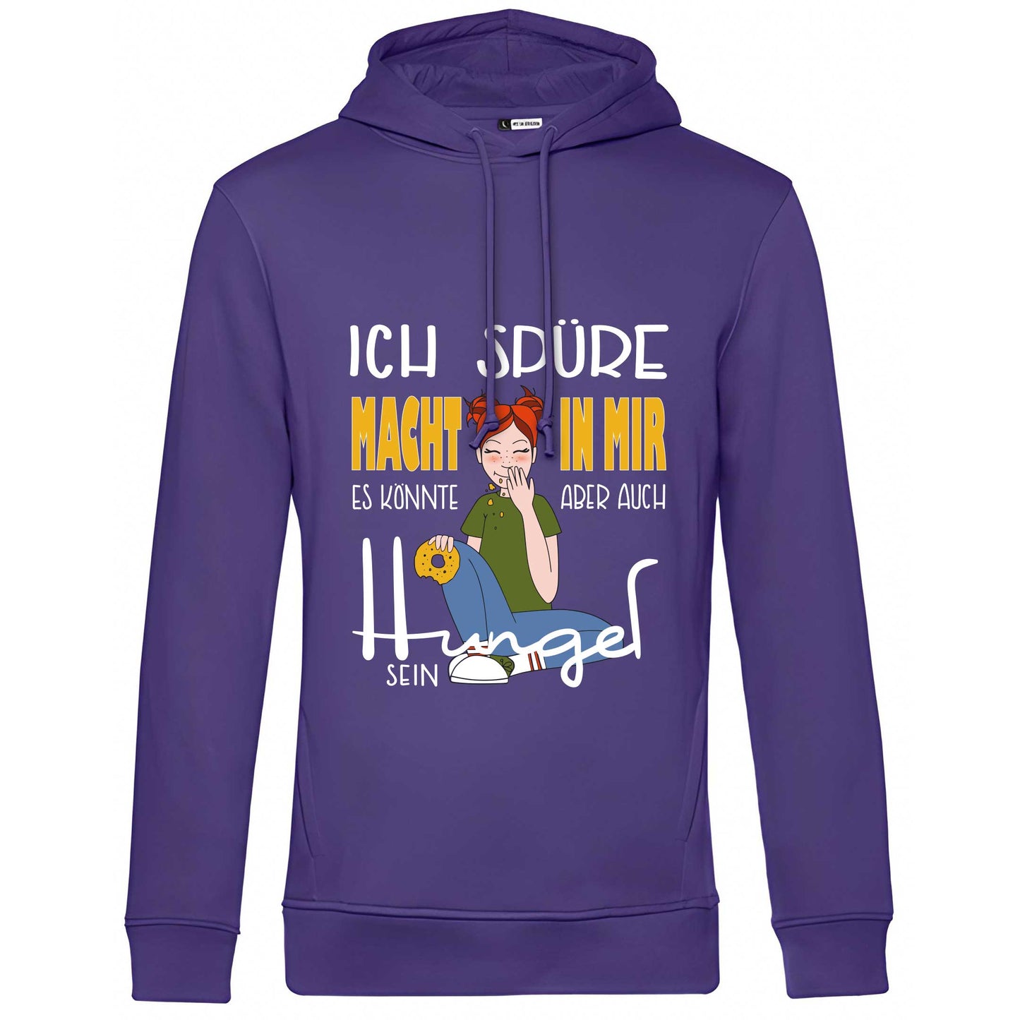 Hoody "Macht" (lila)