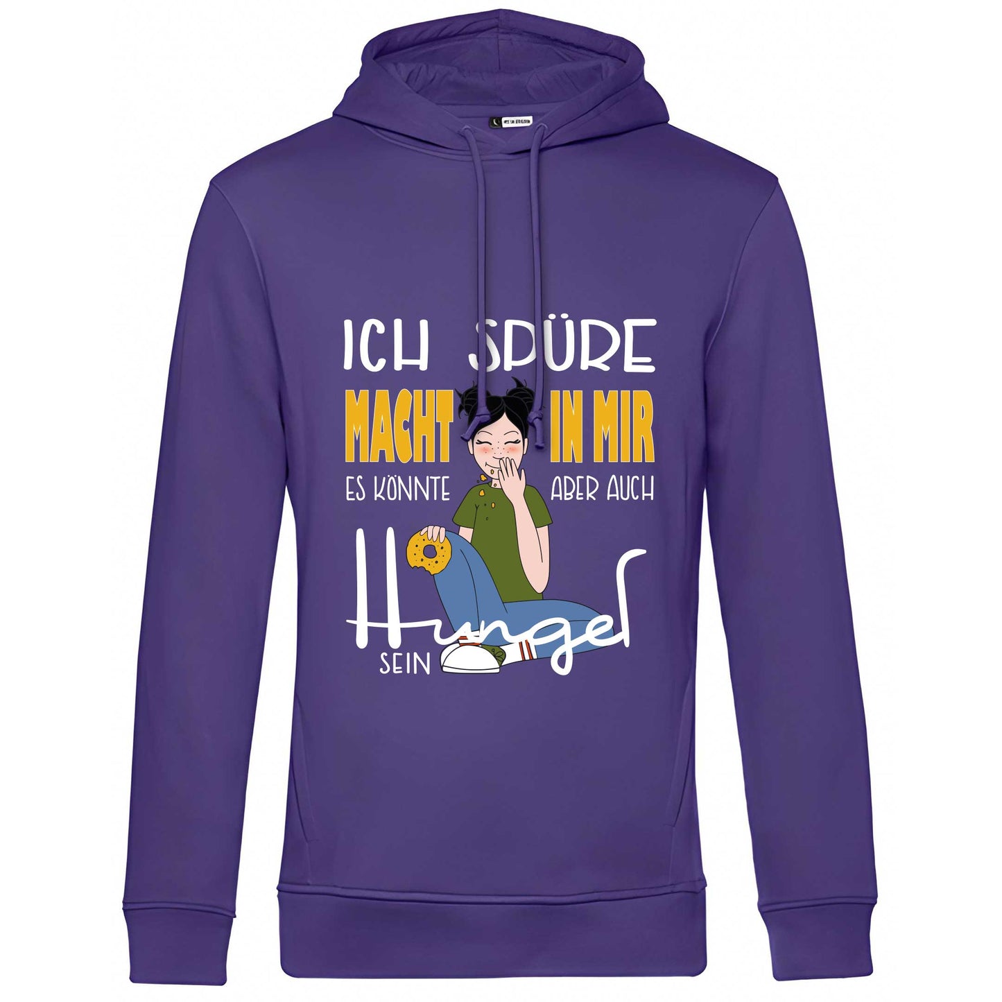 Hoody "Macht" (lila)
