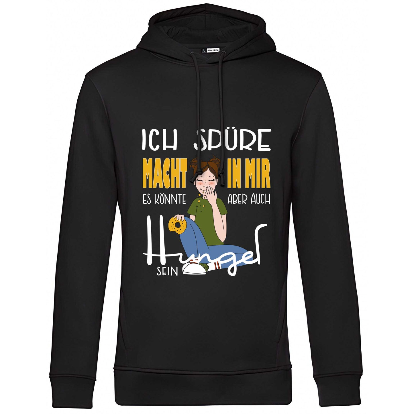 Hoody "Macht" (schwarz)