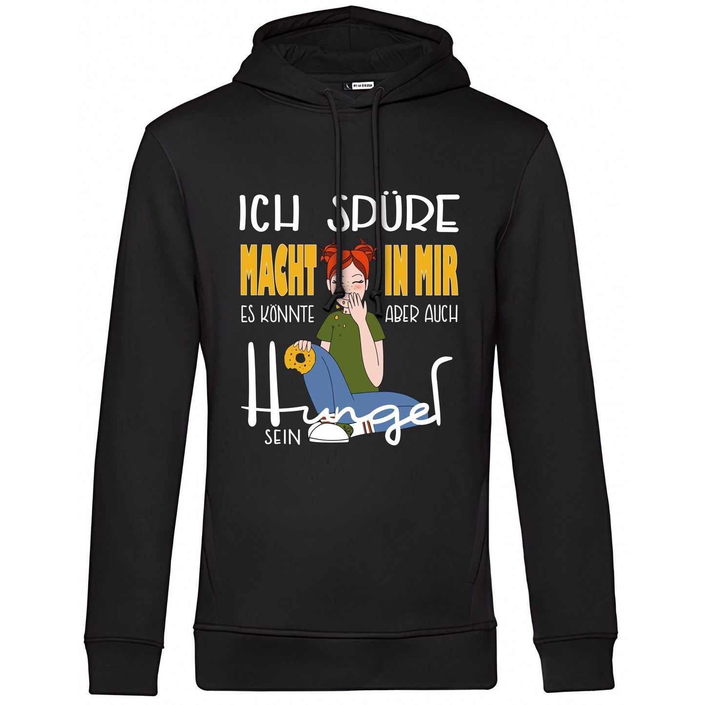 Hoody "Macht" (schwarz)