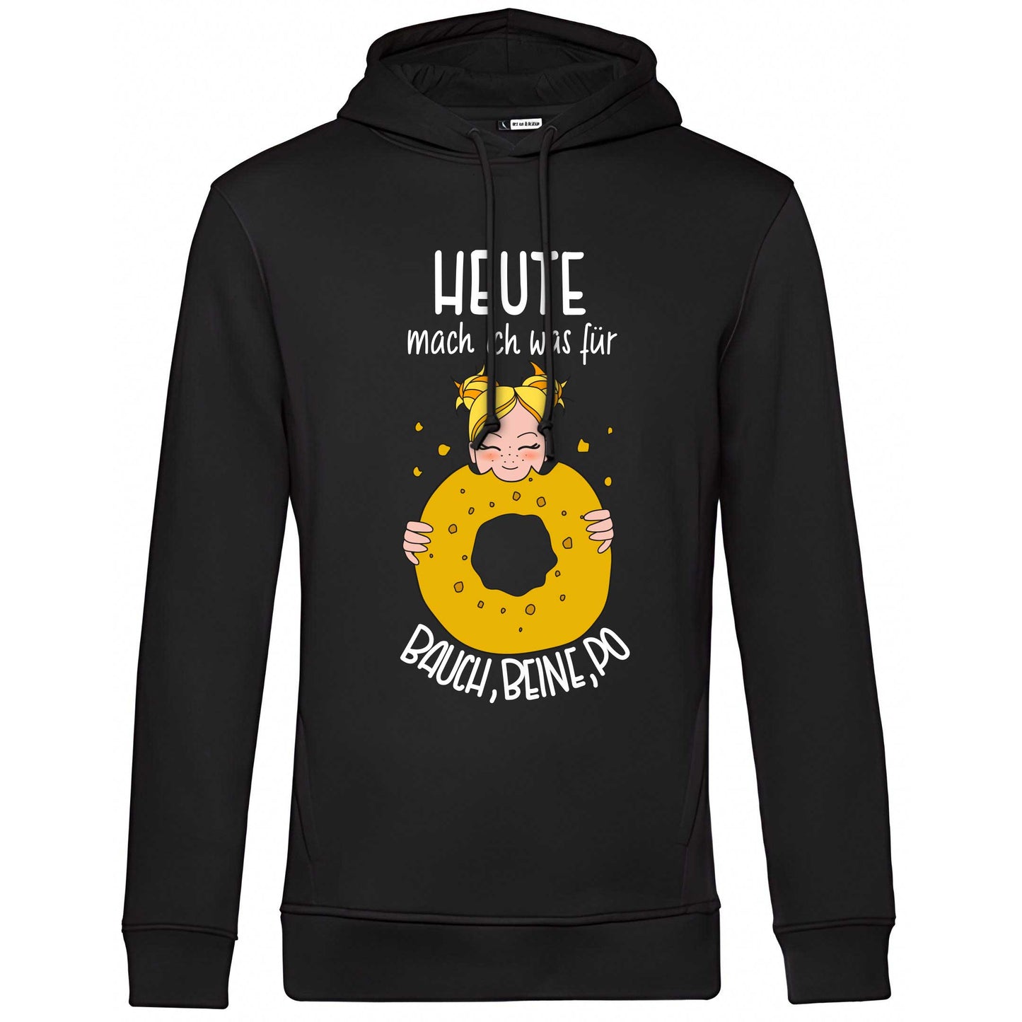 Hoody "Sporty" (schwarz)