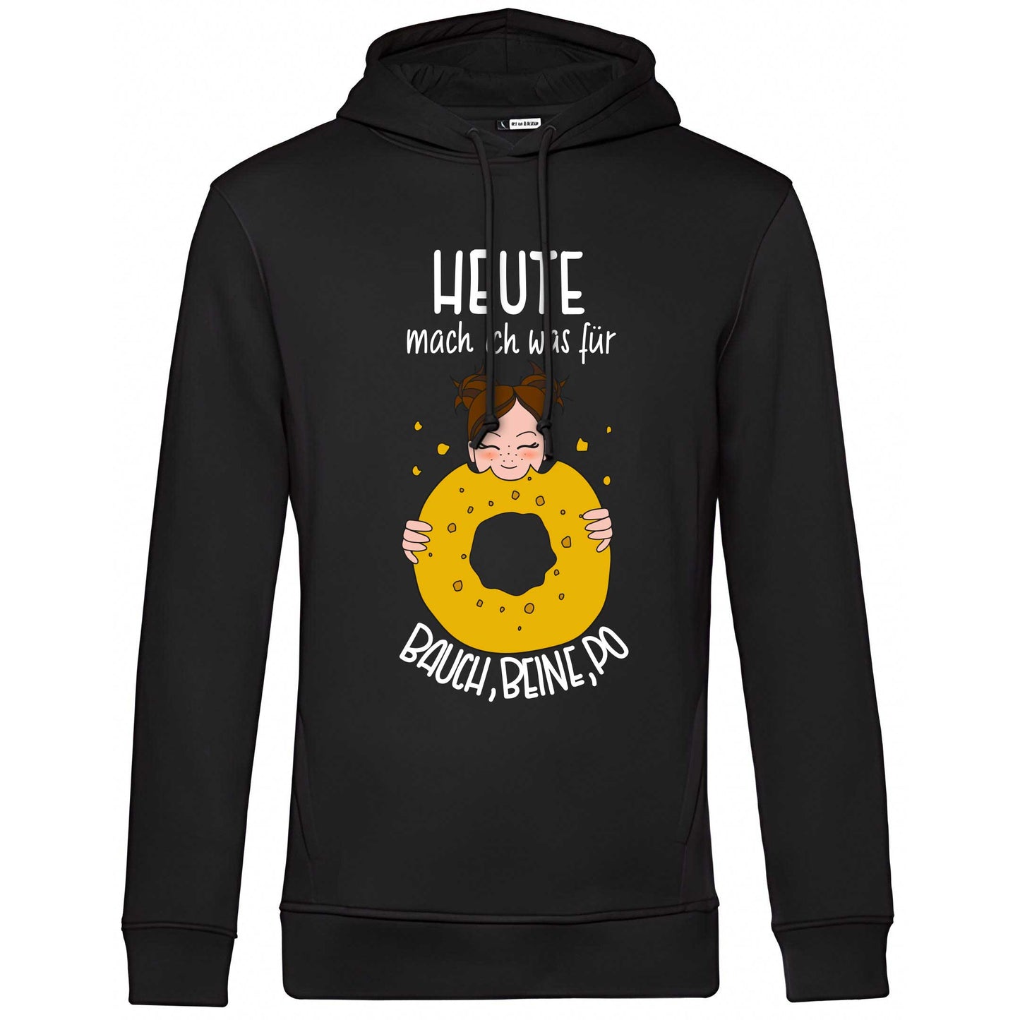 Hoody "Sporty" (schwarz)