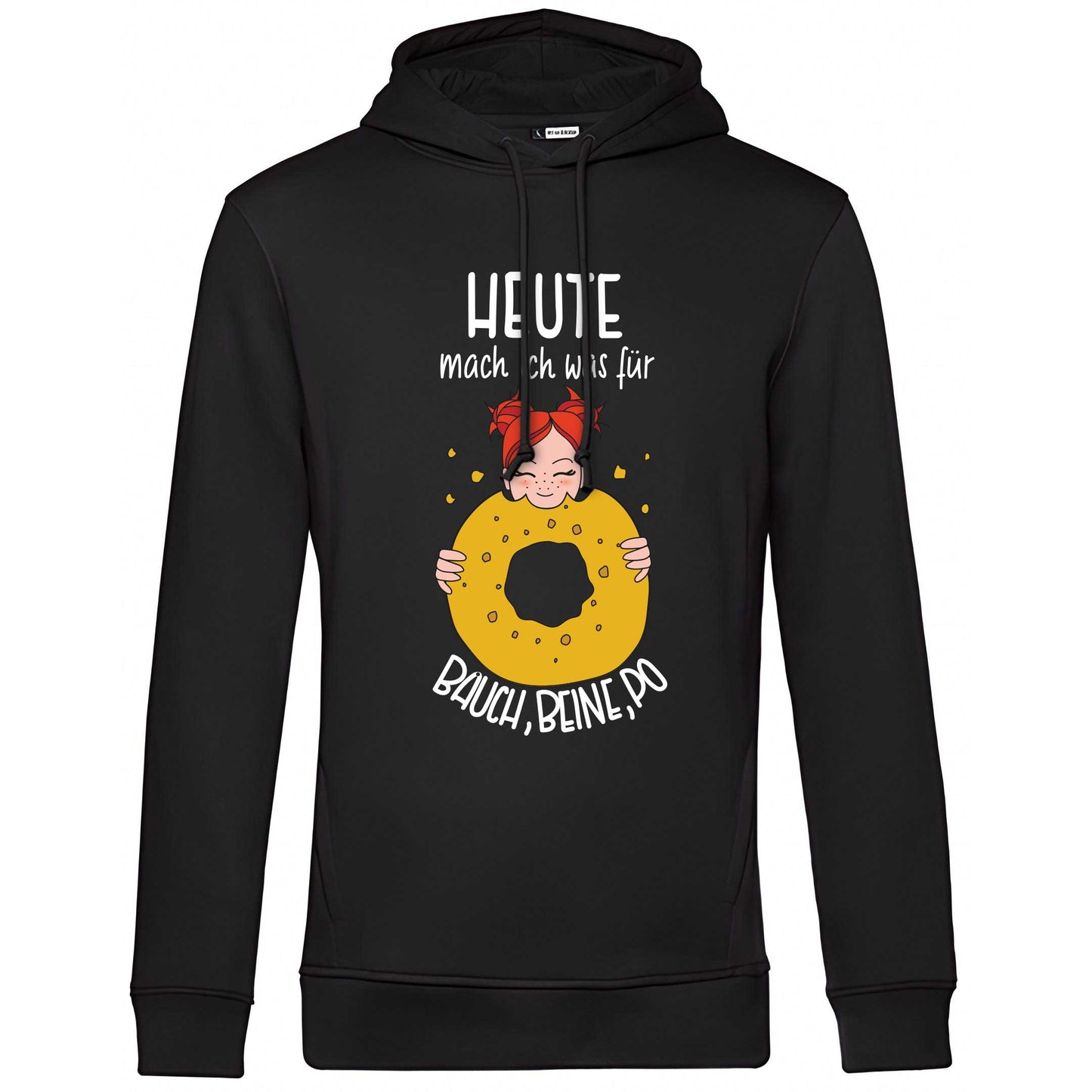 Hoody "Sporty" (schwarz)