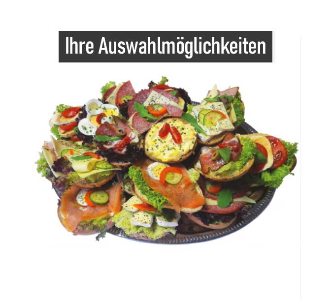 belegte Semmeln Deluxe (einzeln)