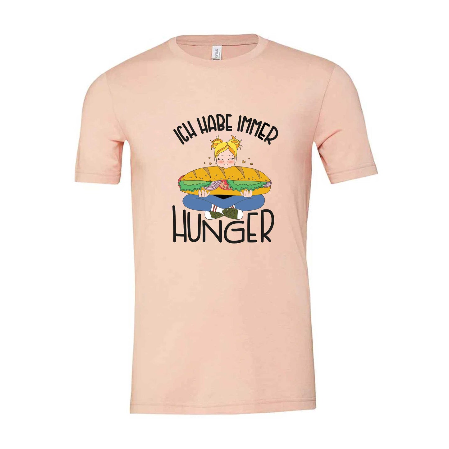 Kinder T-Shirt "Hunger" (peach)