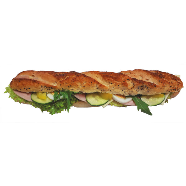 Schinken/Käse-Stange (Baguette)